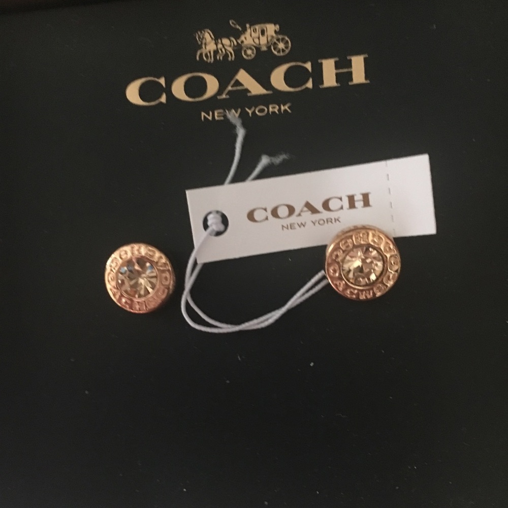 Coach earrings